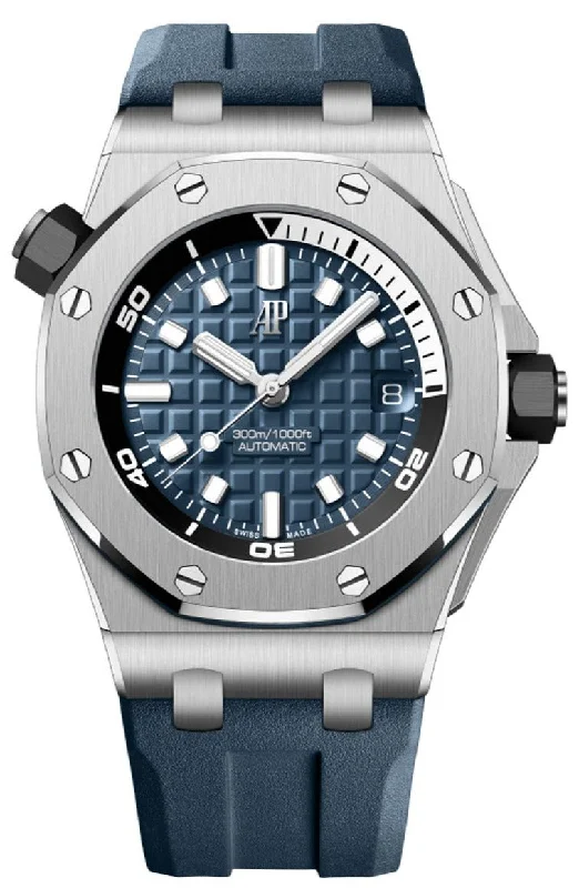 Audemars Piguet Royal Oak Offshore Diver Blue Dial (Reference # 15720ST.OO.A027CA.01)