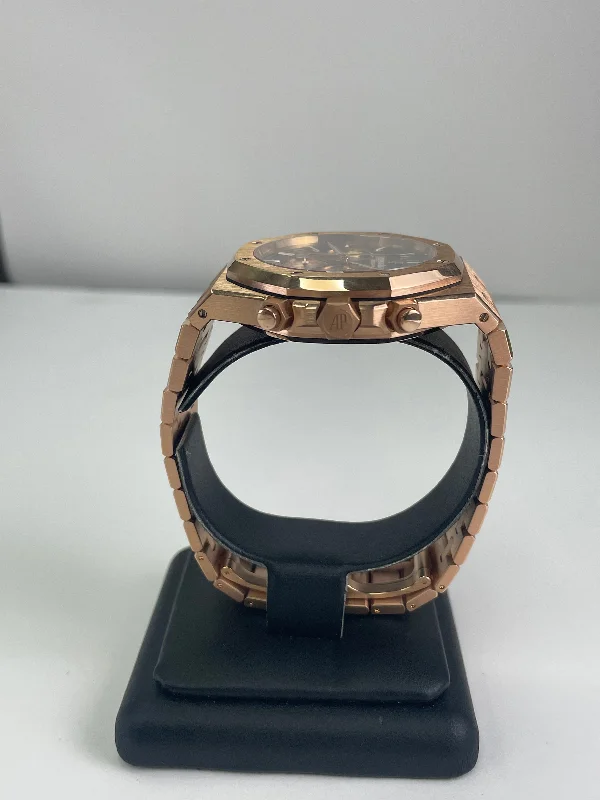 audemars-piguet-royal-oak-rose-gold-chronograph-brown-dial-ref-26331or-oo-1220or-02