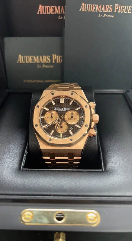 audemars-piguet-royal-oak-selfwinding-chronograph-41mm-brown-dial-reference-26239or-oo-1220or-02