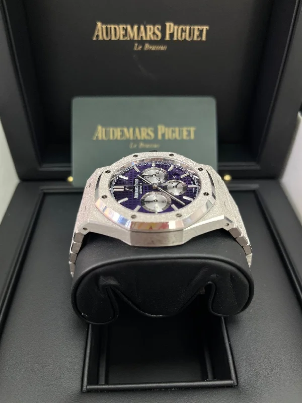 audemars-piguet-royal-oak-selfwinding-chronograph-frosted-white-gold-purple-dial-limited-edition-of-200-ref-26331bc-gg-1224bc-01