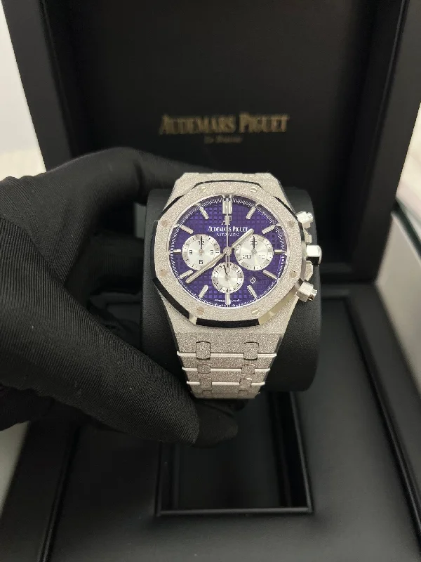 audemars-piguet-royal-oak-selfwinding-chronograph-frosted-white-gold-purple-dial-limited-edition-of-200-ref-26331bc-gg-1224bc-01