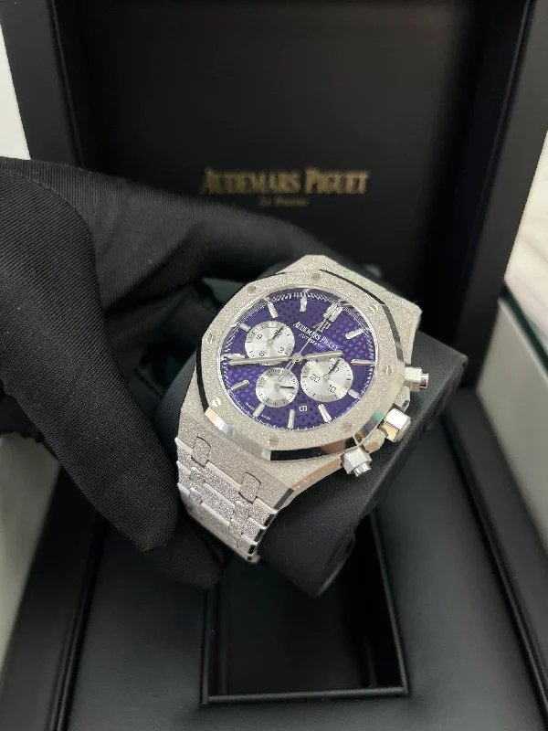 audemars-piguet-royal-oak-selfwinding-chronograph-frosted-white-gold-purple-dial-limited-edition-of-200-ref-26331bc-gg-1224bc-01