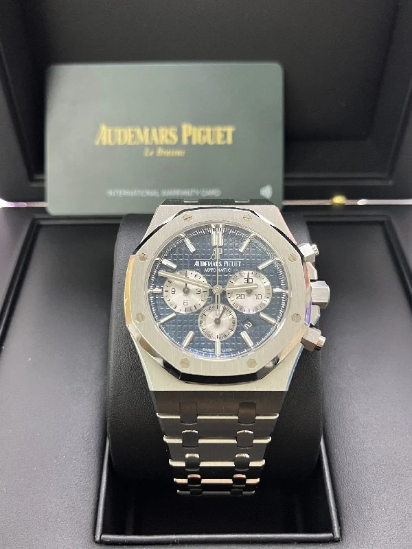 audemars-piguet-royal-oak-selfwinding-chronograph-stainless-steel-blue-dial-silver-sub-dials-ref-26331st-oo-1220st-01