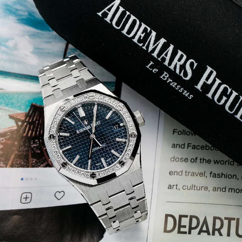 audemars-piguet-royal-oak-selfwinding-date-with-blue-dial