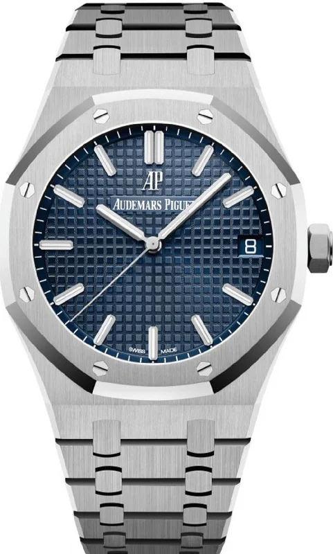 Audemars Piguet Royal Oak Selfwinding/ Stainless Steel/ Blue Dial (Ref#15500ST.OO.1220ST.01)