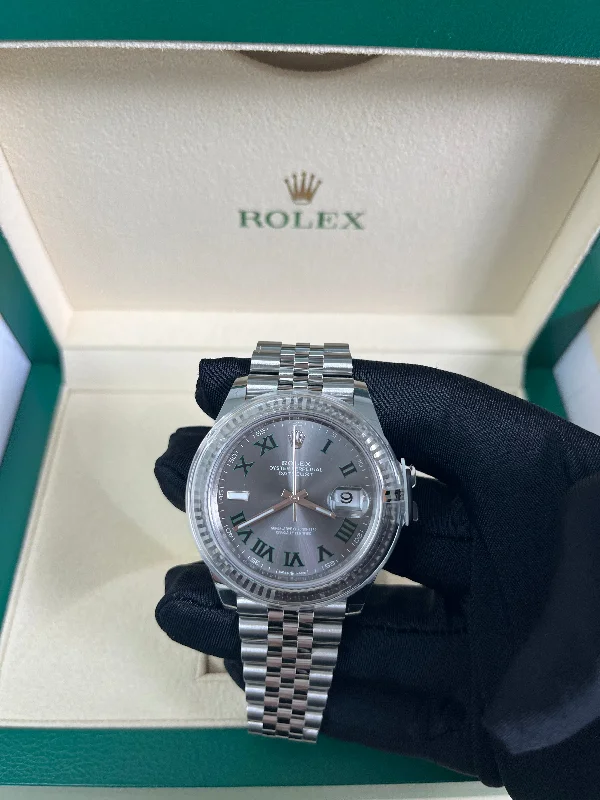 datejust-41-two-tone-18k-white-gold-steel-grey-slate-wimbledon-green-dial-jubilee-bracelet-ref-126334