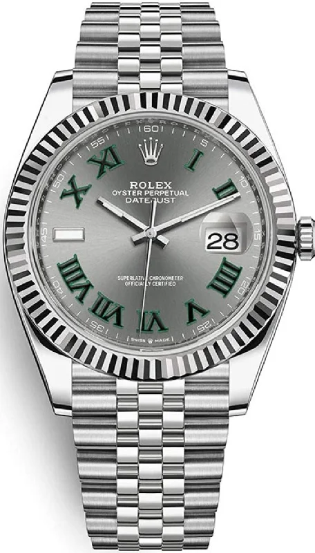 datejust-41-two-tone-18k-white-gold-steel-grey-slate-wimbledon-green-dial-jubilee-bracelet-ref-126334