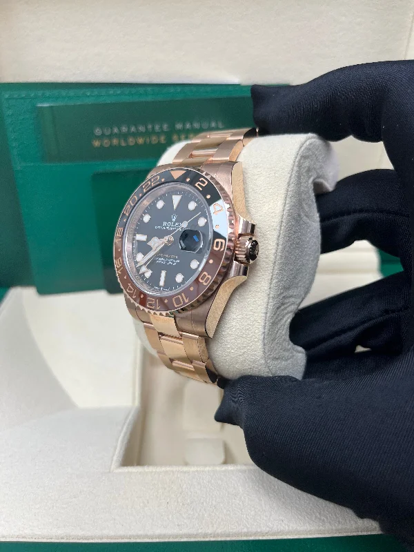 gmt-master-ii-18k-everose-rose-gold-the-rootbeer-black-and-brown-bezel-oyster-bracelet-ref-126715chnr