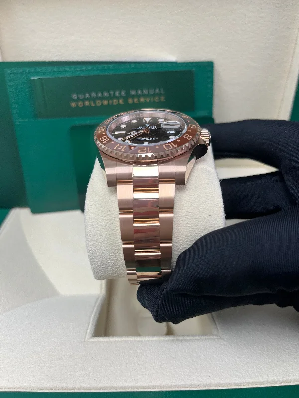 gmt-master-ii-18k-everose-rose-gold-the-rootbeer-black-and-brown-bezel-oyster-bracelet-ref-126715chnr