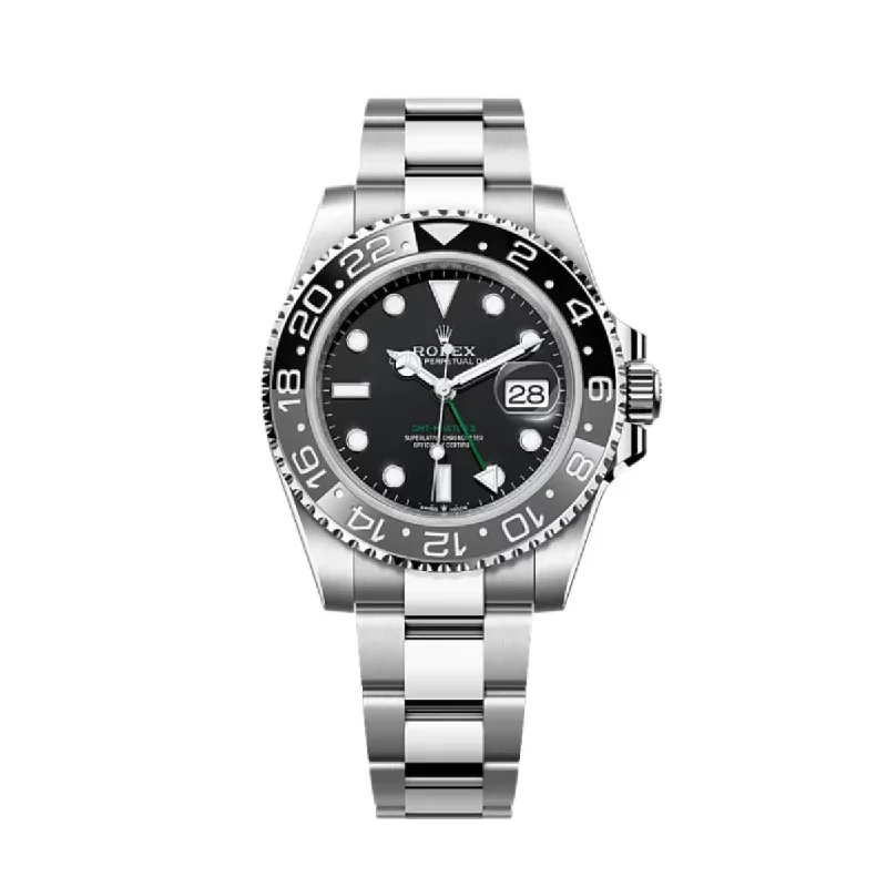 GMT-Master II Black Grey Bezel Oyster Bracelet 126710GRNR