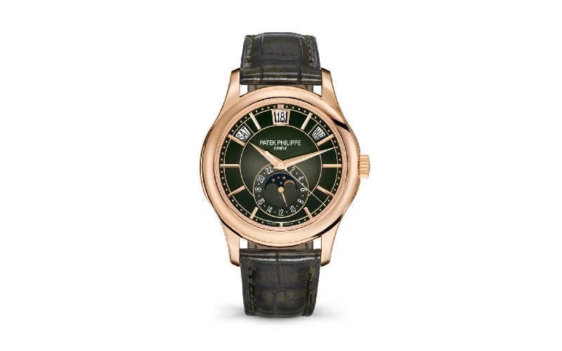 Patek Philippe Annual Calendar Green Dial Annual Calendar 5205R - COMPLICATIONS SELF-WINDING Rose Gold