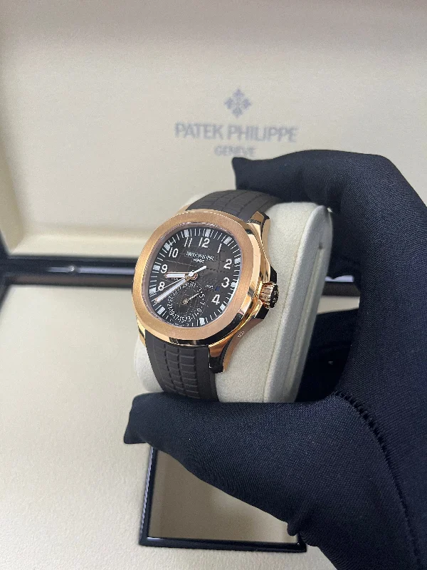 patek-philippe-aquanaut-time-travel-rose-gold-40mm-brown-dial-5164r-ref-5164r-001