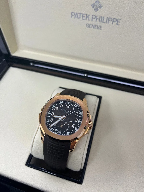 patek-philippe-aquanaut-time-travel-rose-gold-40mm-brown-dial-5164r-ref-5164r-001