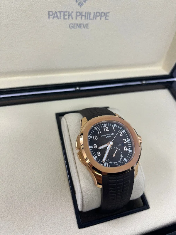 patek-philippe-aquanaut-time-travel-rose-gold-40mm-brown-dial-5164r-ref-5164r-001