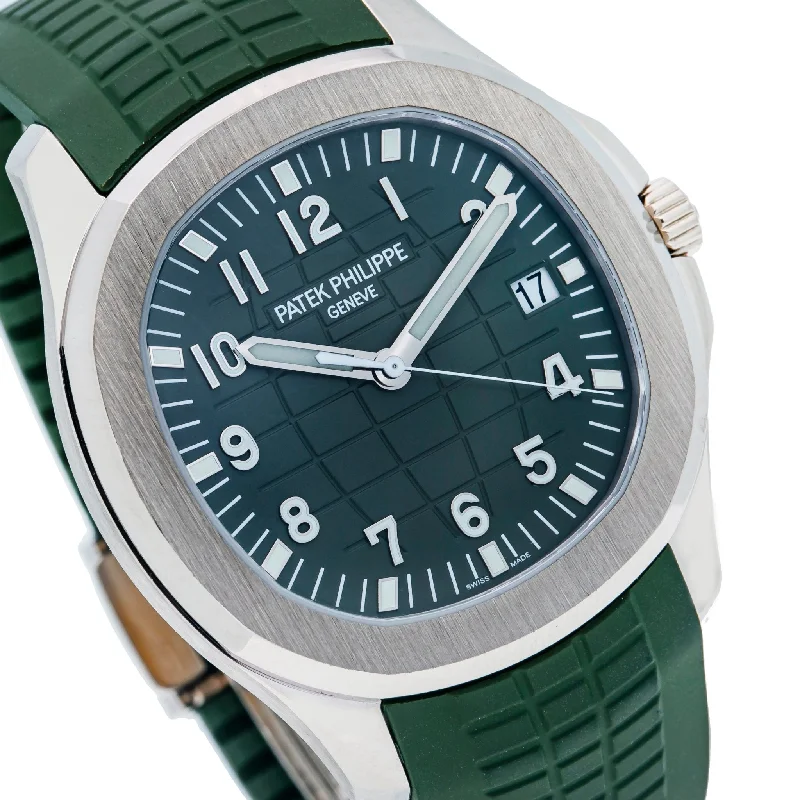 patek-philippe-aquanaut-white-gold-khaki-green-embossed-dial-ref-5168g-010