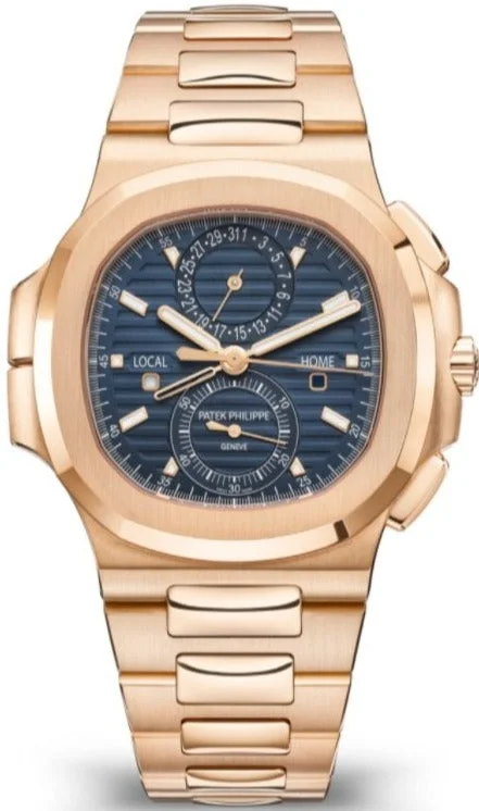 Patek Philippe Nautilus Travel Time Chronograph (Ref# 5990/1R-001)