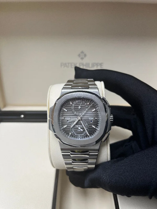 patek-philippe-nautilus-travel-time-chronograph-stainless-steel-black-gradated-dial-ref-5990-1a-001