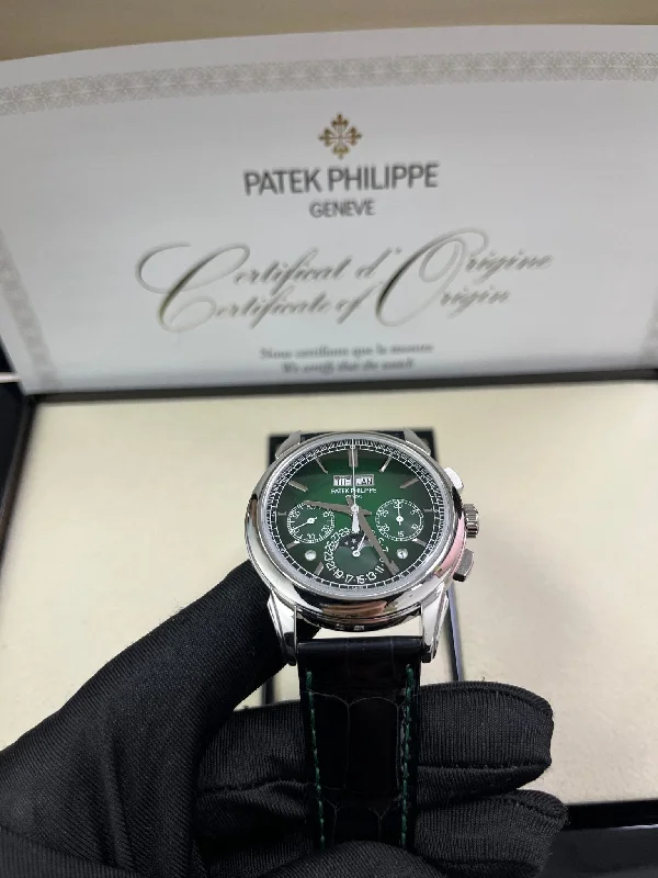 patek-philippe-perpetual-calendar-chronograph-grand-complications-platinum-green-dial-5270p-0014