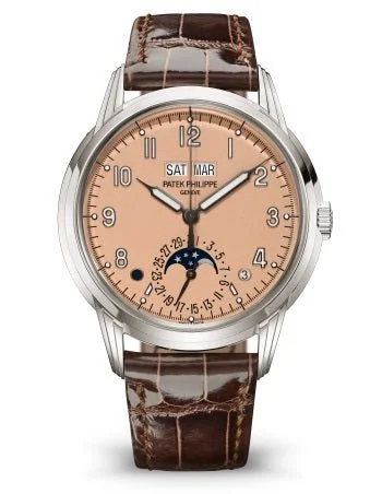 Patek Philippe Perpetual Calendar Grand Complications Salmon Dial Perpetual Calendar (Reference # 5320G)