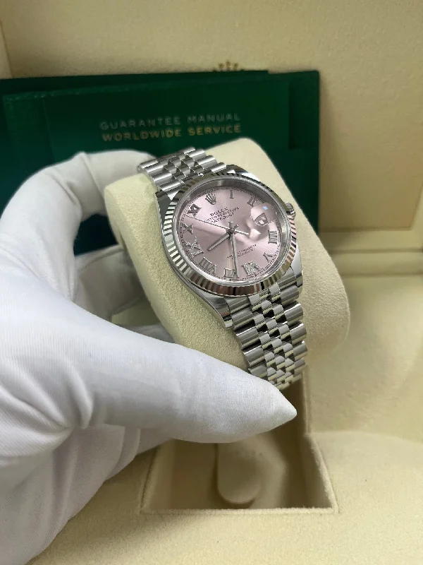 rolex-datejust-36-jubilee-pink-roman-dial-ladies-reference-126234