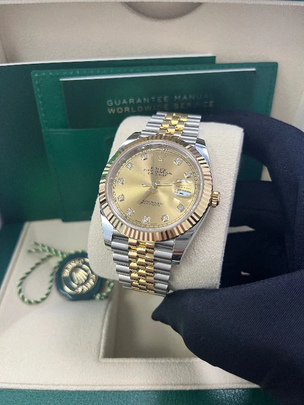 rolex-datejust-41-champagne-diamond-dial-steel-yellow-gold-126333