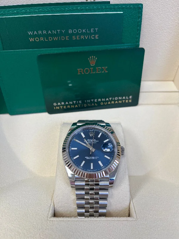 rolex-datejust-41-rose-gold-and-steel-blue-index-jubilee-fluted-bezel-ref-126334