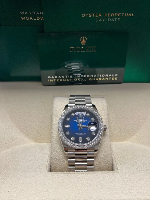 rolex-day-date-36-blue-ombre-dial-diamond-bezel-white-gold-president-bracelet-ref-128349rbr