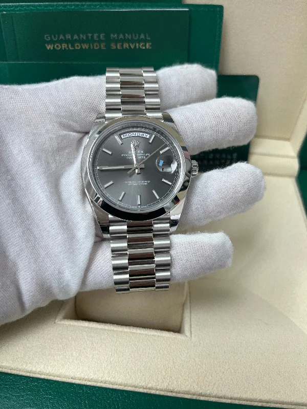 rolex-day-date-40-228206-2021-new-want-to-sell-a-similar-watch-create-a-listing-now-report-listing-share-this-listing-rolex-day-date-40mm-platinum-grey-dial-smooth-bezel-index-dial-reference-228206