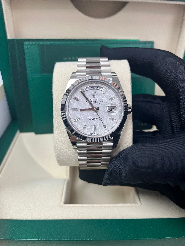 rolex-day-date-40-40mm-meteorite-baguette-dial-white-gold-fluted-bezel-228239