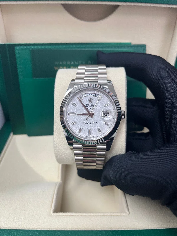 rolex-day-date-40-40mm-meteorite-baguette-dial-white-gold-fluted-bezel-228239