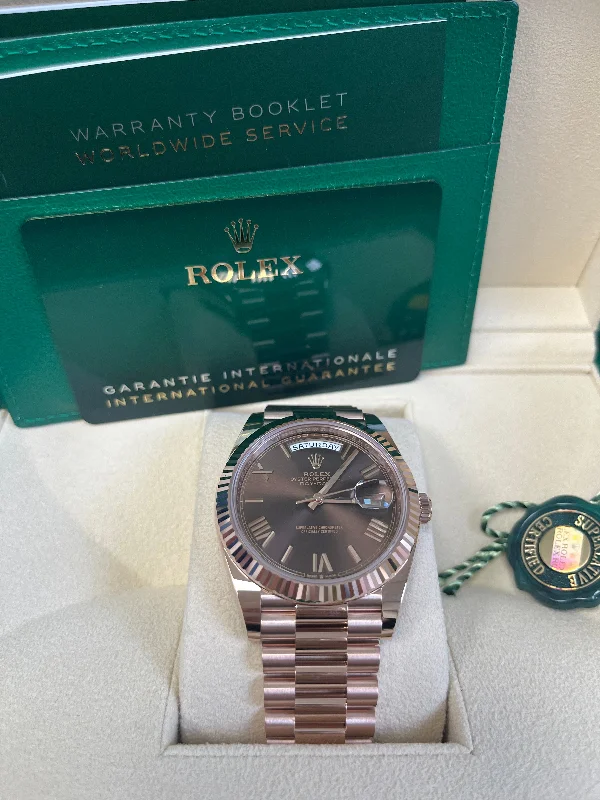 rolex-day-date-40-rose-gold-w-chocolate-roman-dial-fluted-bezel