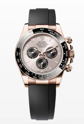 Rolex Daytona Cosmograph Daytona Black Bezel - Sundust And Black Index Dial - Oysterflex Strap 126515ln