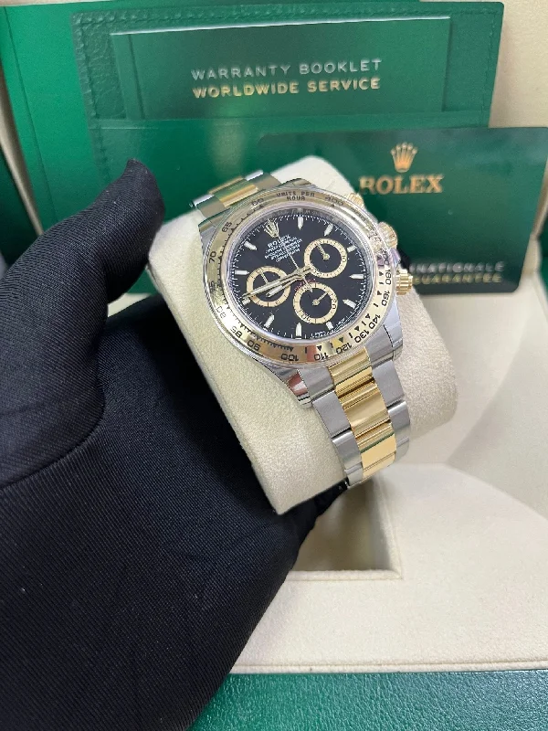 rolex-daytona-yellow-gold-and-steel-daytona-black-index-dial-oyster-bracelet-126503