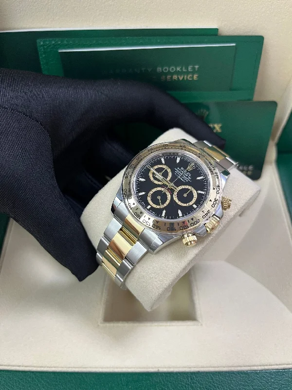 rolex-daytona-yellow-gold-and-steel-daytona-black-index-dial-oyster-bracelet-126503