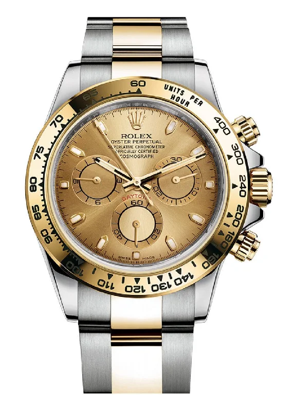 Rolex Daytona Yellow Rolesor Cosmograph Daytona 40 Watch - Champagne Index Dial 116503