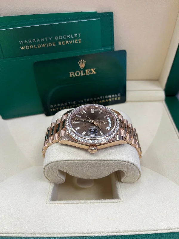 rolex-everose-gold-day-date-40-watch-everose-gold-bezel-chocolate-baguette-diamond-dial-president-bracelet