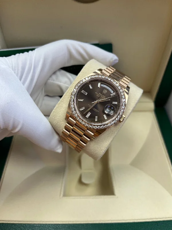 rolex-everose-gold-day-date-40-watch-everose-gold-bezel-chocolate-baguette-diamond-dial-president-bracelet