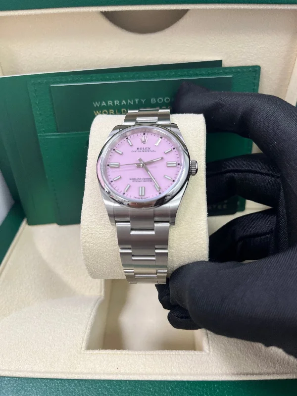 rolex-oyster-perpetual-36-watch-domed-bezel-candy-pink-index-dial-oyster-bracelet-ref-126000