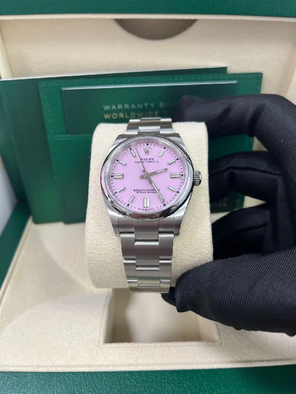 rolex-oyster-perpetual-36-watch-domed-bezel-candy-pink-index-dial-oyster-bracelet-ref-126000