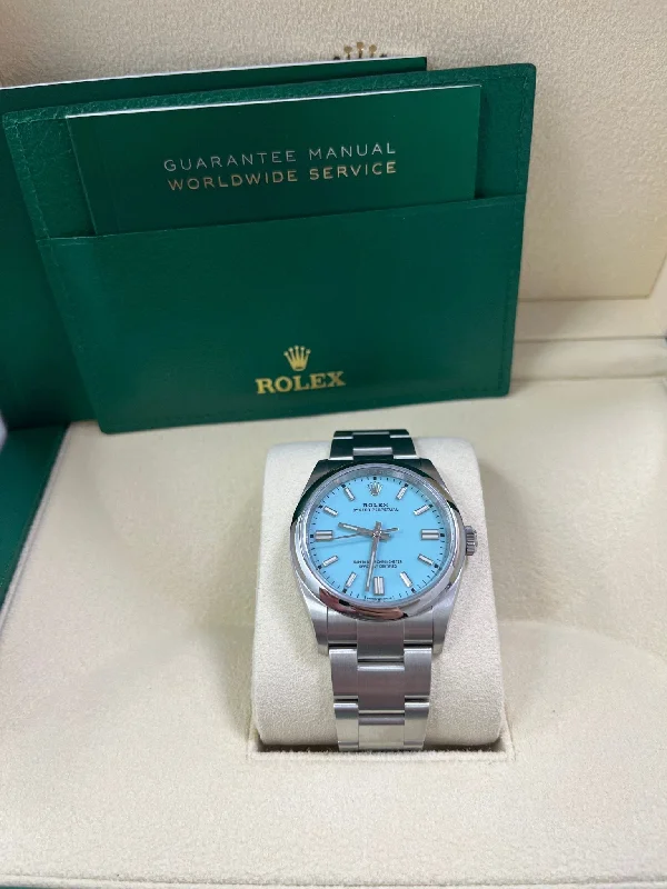 rolex-oyster-perpetual-36mm-stainless-steel-turquoise-dial-oyster-bracelet-ref-126000