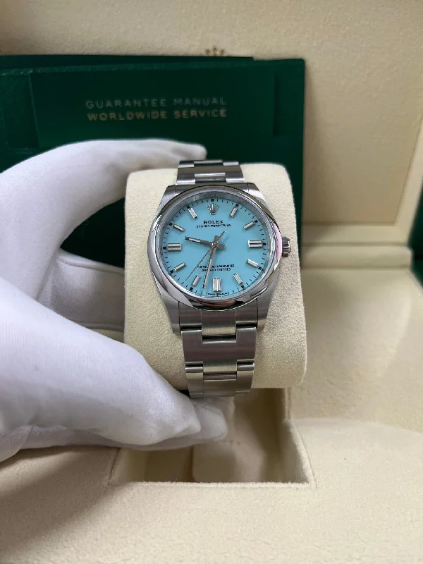 rolex-oyster-perpetual-36mm-stainless-steel-turquoise-dial-oyster-bracelet-ref-126000