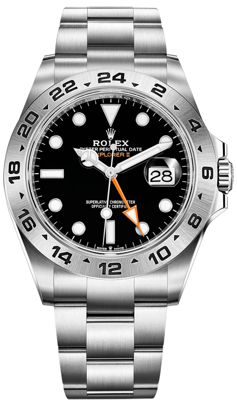 Rolex Oyster Perpetual Explorer II Oystersteel Black Dial Oyster Bracelet (Ref# 226570)