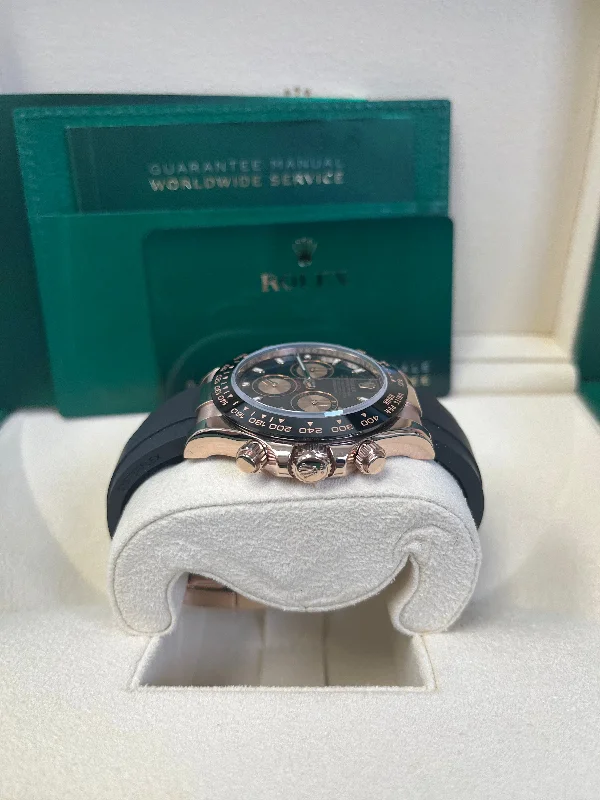 rolex-rose-gold-daytona-40-watch-black-index-dial-black-oysterflex-strap-reference-reference-116515ln