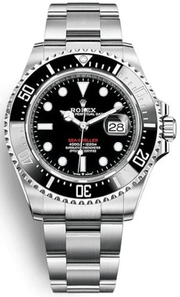 Rolex Sea-Dweller 43 Stainless Steel/ Black Dial/ Ceramic RED 50th Anniversary (Ref# 126600)