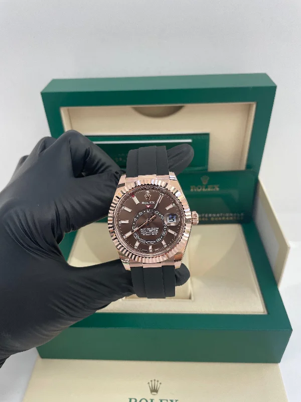 rolex-sky-dweller-42mm-rose-gold-chocolate-index-dial-oysterflex-bracelet-ref-326235