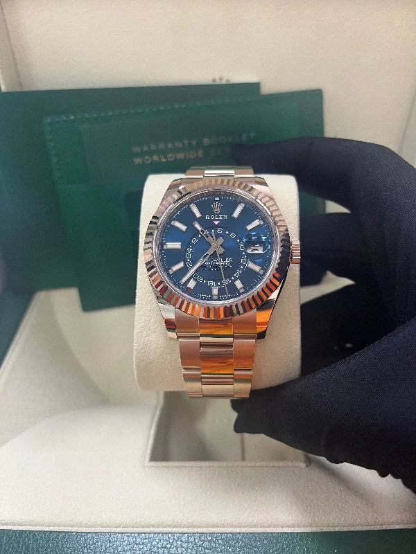 rolex-sky-dweller-blue-dial-326935-rolex-oyster-bracelet-new-2023