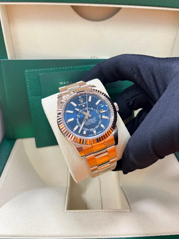 rolex-sky-dweller-blue-dial-326935-rolex-oyster-bracelet-new-2023