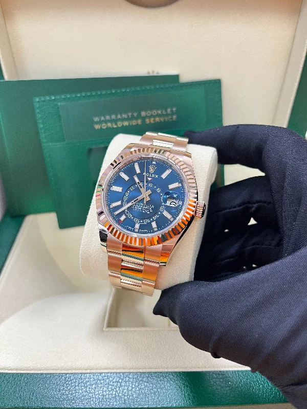 rolex-sky-dweller-blue-dial-326935-rolex-oyster-bracelet-new-2023