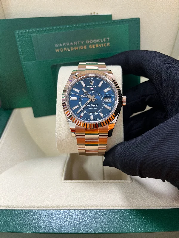 rolex-sky-dweller-blue-dial-326935-rolex-oyster-bracelet-new-2023