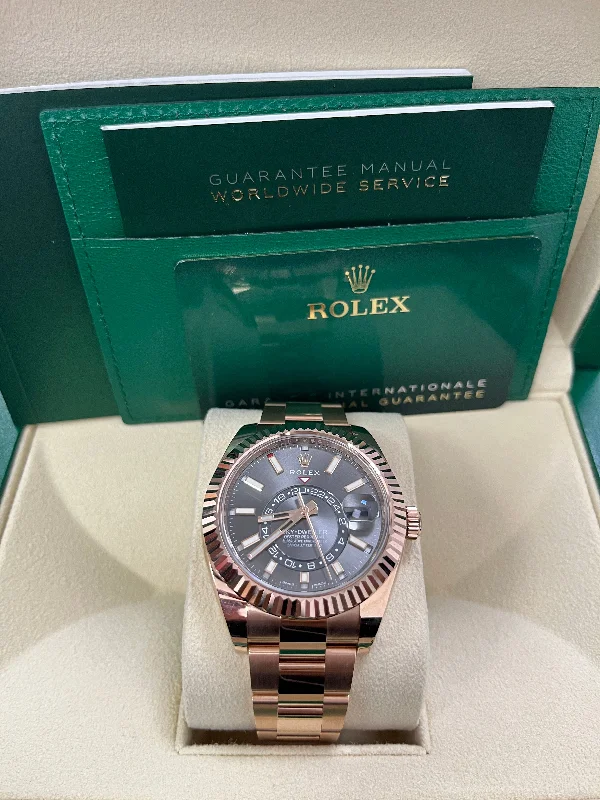 rolex-sky-dweller-rose-gold-dark-rhodium-index-dial-oyster-bracelet-ref-326935